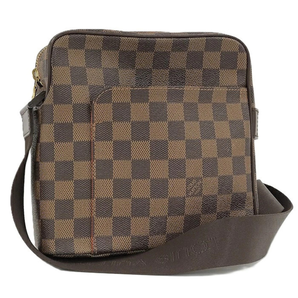 Louis Vuitton Olaf Shoulder Bag Brown Damier